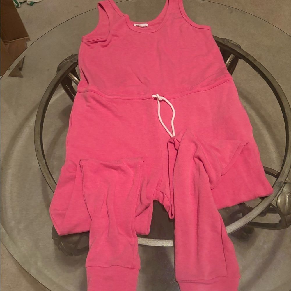 First Love Pink Jumpsuit!!